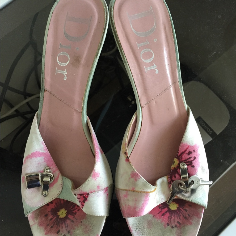 Stunning Authentic Christian Dior Heels shoes 39